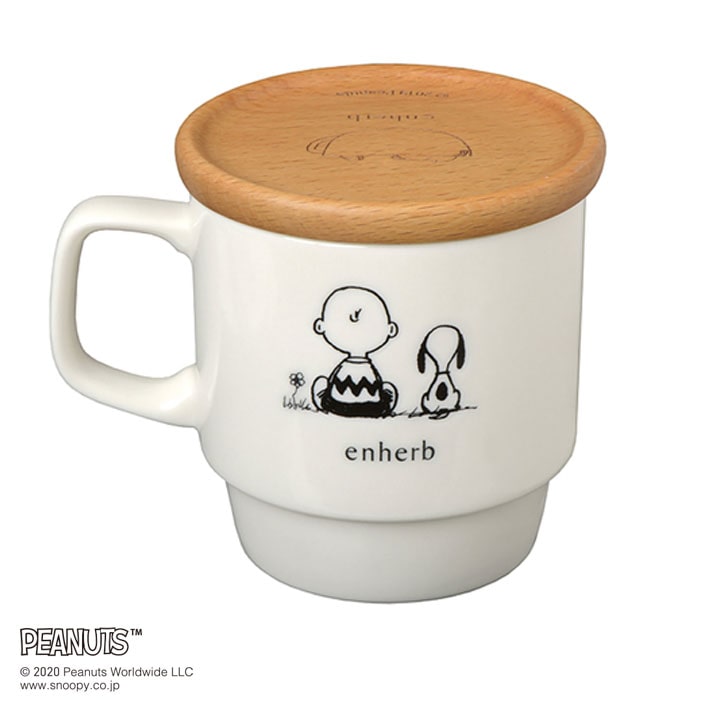 ハーブ専門店 Enherb 公式webサイト 限定 Peanuts マグカップ スヌーピー チャーリー ブラウン 340ml ハーブティー茶器 サントリーグループのハーブ専門店 Enherb エンハーブ ハーブティー エッセンシャルオイル ハーブコスメ 株式会社コネクト