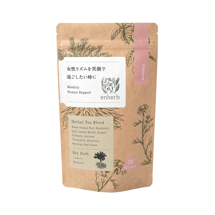 女性リズムを笑顔で過ごしたい時に(ティーバッグ / 30包)