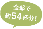 全部で約54杯分！